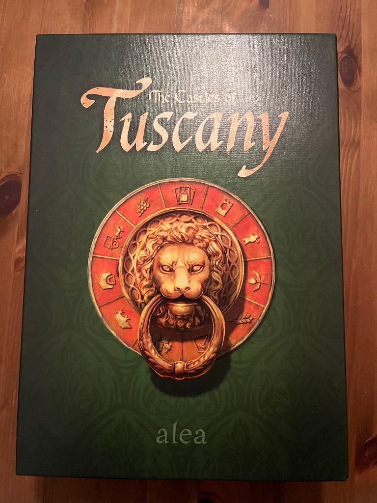 The Castles of Tuscany bordspel, Hobby en Vrije tijd, Gezelschapsspellen | Bordspellen, Een of twee spelers, Ophalen of Verzenden