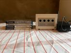 Nintendo GameCube pearl white + 4 games (zonder AV), Ophalen, Wit, Zonder controller, Gebruikt