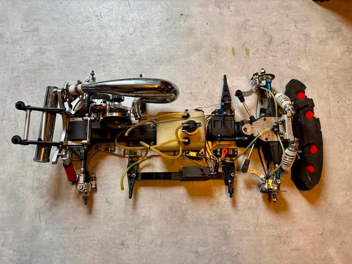 FG onroad Evo 535mm 1/5 1:5 4WD rc auto, Hobby en Vrije tijd, Modelbouw | Radiografisch | Auto's, Gebruikt, Auto onroad, Benzine