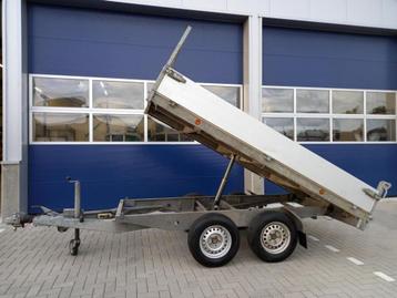 Nette Hapert Electrische enkelzijdige kipper aanhangwagen ** beschikbaar voor biedingen