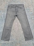 Levi's 501 W36 L30 Straight 100% katoen Bronno3630 Grijs, W36 - W38 (confectie 52/54), Levi Strauss Nederland, Ophalen of Verzenden