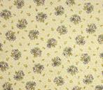 10307 romantisch bloemenbehang in creme blauw paars swiet, Verzenden, 75 m² of meer, Paars