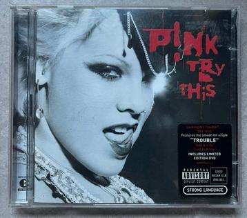 Pink - Try This (cd+DVD rock) beschikbaar voor biedingen