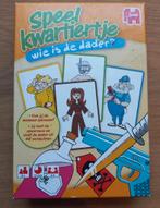 Speelkwartiertje wie is de dader, Hobby en Vrije tijd, Gezelschapsspellen | Kaartspellen, Drie of vier spelers, Ophalen of Verzenden