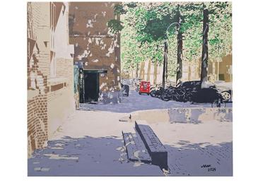 Amsterdam in zomer - Inkijk Pieter Lodewijk Takstraat beschikbaar voor biedingen