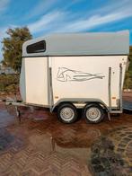 Fijne 2- paardstrailer, Ophalen, Gebruikt, 2-paards trailer