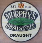 Handgeschilderd pubbord/Murphy's Stout/Iers bier/whiskey, Ophalen of Verzenden, Nieuw, Reclamebord