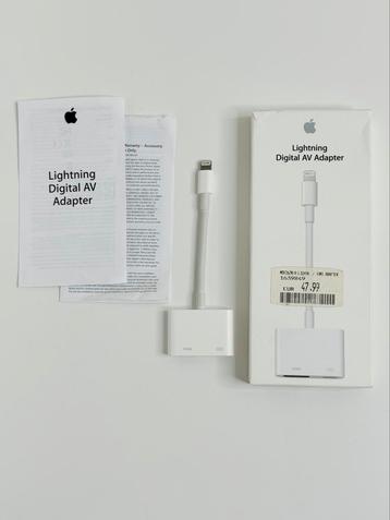 Apple Lightning Digital AV Adapter beschikbaar voor biedingen