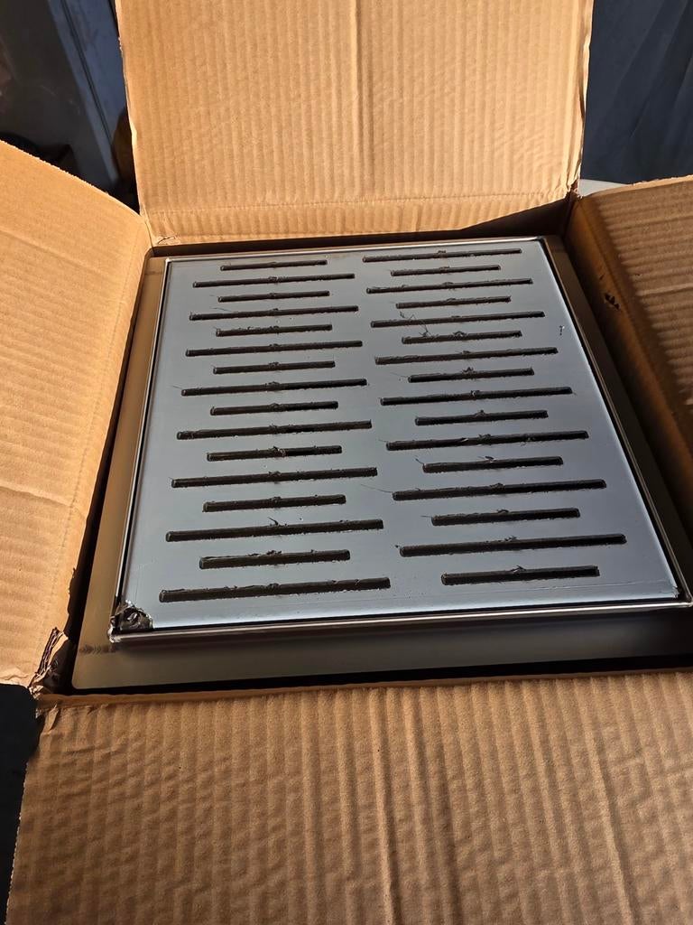 RVS Doucheput / Schropput 30x30, Ophalen of Verzenden, Nieuw, Rvs, Douche