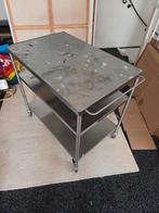 Roltafel / trolley voor atelier of werkruimte, Ophalen, Gebruikt