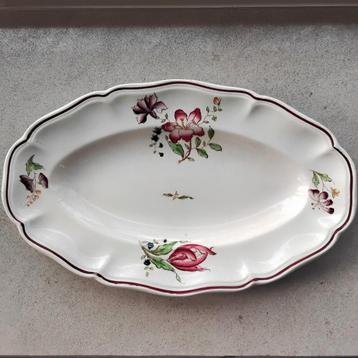 Ovaal schaaltje Sarreguemines Strassbourg  beschikbaar voor biedingen