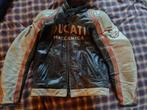 Vintage Ducati meccanica motorjas, Ophalen of Verzenden, Gedragen, Maat 48/50 (M)