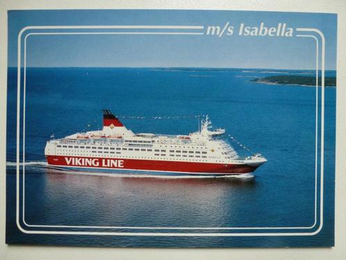 Ansichtkaart ansicht kaart card MS Isabella - Viking Line, Verzamelen, Ansichtkaarten | Themakaarten, Ongelopen, 1980 tot heden