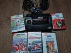 Sega master system met games, Spelcomputers en Games, Spelcomputers | Sega, Master System, Verzenden, Met 1 controller, Gebruikt