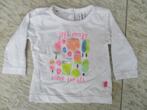 Babyface longsleeve wit ijsjes maat 62 T-shirt lang mouw, Babyface, Gebruikt, Meisje, Ophalen of Verzenden
