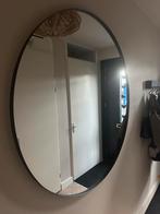 Spiegel van Woood. Diameter 120 cm., Huis en Inrichting, Woonaccessoires | Spiegels, Ophalen, 100 tot 150 cm, Rond, Zo goed als nieuw