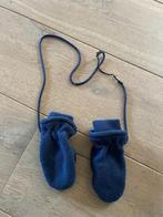 Wanten fleece blauw maat 3 - 4 jaar, Kinderen en Baby's, Kinderkleding | Mutsen, Sjaals en Handschoenen, Ophalen, Zo goed als nieuw