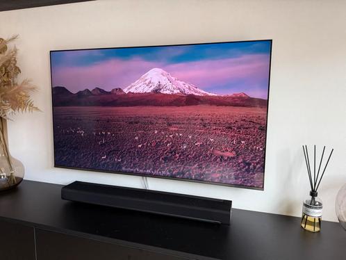 Samsung QE55Q6FAM, Audio, Tv en Foto, Televisies, Gebruikt, QLED, 100 cm of meer, 4k (UHD), Samsung, 100 Hz, Smart TV, Ophalen