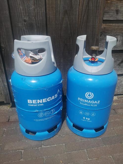 Volle en halfvolle gasfles, Tuin en Terras, Gasbarbecues, Zo goed als nieuw, Ophalen
