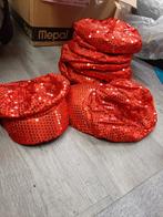 Glitterpetten, Ophalen of Verzenden, Zo goed als nieuw, Maat 34 (XS) of kleiner, Carnaval
