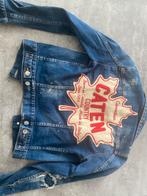 Dsquared2 spijkerjas, Kleding | Dames, Jassen | Zomer, Ophalen of Verzenden, Zo goed als nieuw, Blauw