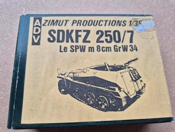 Sd.Kfz. 250/7 8cm GrW 34 Conversion 1/35 Azimut Productions beschikbaar voor biedingen