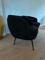 2 teddystof zwart relax fauteuil babe teddy zwart, Huis en Inrichting, Fauteuils, Ophalen, Gebruikt, Minder dan 75 cm, Stof