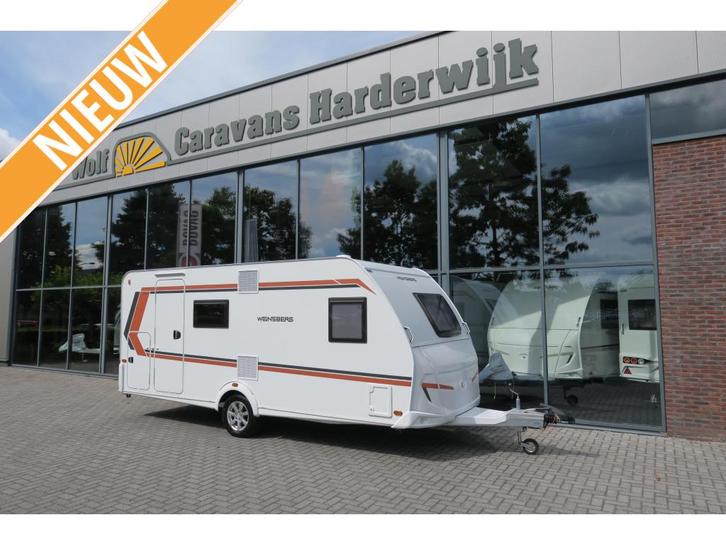Weinsberg CaraOne 500 FDK STAPELBED+GARAGE 1700 KG, Caravans en Kamperen, Caravans, Bedrijf, tot en met 6, 1000 - 1250 kg, Treinzit