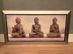 Zen Boeddha Wanddecoratie, Ophalen of Verzenden, 75 tot 100 cm, Minder dan 50 cm, Print