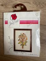 Borduurpaketje Jenny Rose. Vogelhuisje compleet, Hobby en Vrije tijd, Borduren en Borduurmachines, Ophalen of Verzenden, Nieuw