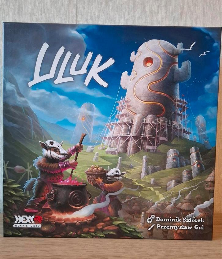 Uluk Bordspel (Nederlands) Kickstarter Editie - Nieuwstaat, Hobby en Vrije tijd, Gezelschapsspellen | Bordspellen, Nieuw, Een of twee spelers