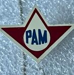 Drie PAM Brandstof Speldjes, Verzamelen, Ophalen of Verzenden, Gebruikt, Merk, Speldje of Pin