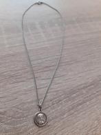 MOOI ANTIEKE KINDER KETTING MET AFBEELDING MARIA, Ophalen of Verzenden, Zo goed als nieuw