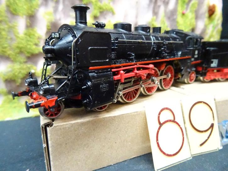 089=Marklin 8393 stoom loc van de Duitse spoorwegen.912, Hobby en Vrije tijd, Modeltreinen | H0, Gebruikt, Locomotief, Wisselstroom