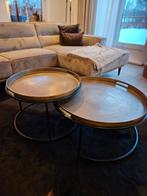Super mooie set van 2 ronde tafels., Ophalen, 50 tot 100 cm, Rond, 50 tot 100 cm