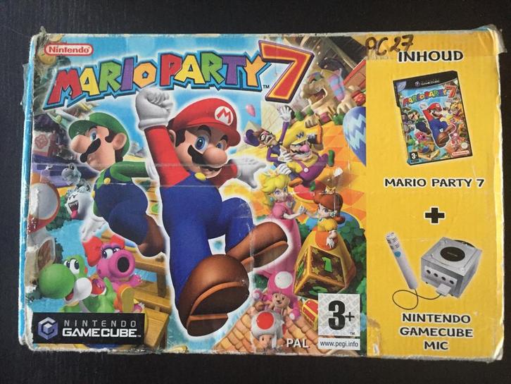 Mario Party 7 (Gamecube), Spelcomputers en Games, Games | Nintendo GameCube, Gebruikt, Ophalen of Verzenden