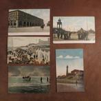 5 ansichtkaarten Scheveningen Galerij boulevard vuurtoren, Ophalen of Verzenden, Voor 1920, Gelopen, Zuid-Holland
