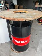Unieke Texaco Vat Tafel, Ophalen of Verzenden, Gebruikt