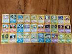 Pokémon Base set 1 uit 1999, Ophalen of Verzenden, Gebruikt, Meerdere kaarten, Foil