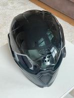 Motorhelm zwart maat M + Bluetooth stereoheadset, Motoren, Overige merken, Systeemhelm, Dames, Tweedehands