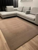 Vloerkleed Taupe – 160 x 230 cm, 150 tot 200 cm, 200 cm of meer, Ophalen of Verzenden, Zo goed als nieuw