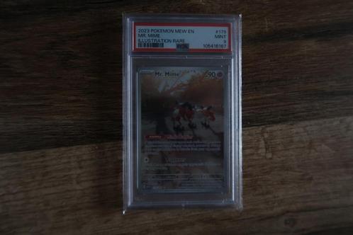 MR. Mimi 151 IR #179 PSA9, Hobby en Vrije tijd, Verzamelkaartspellen | Pokémon, Nieuw, Losse kaart, Ophalen of Verzenden