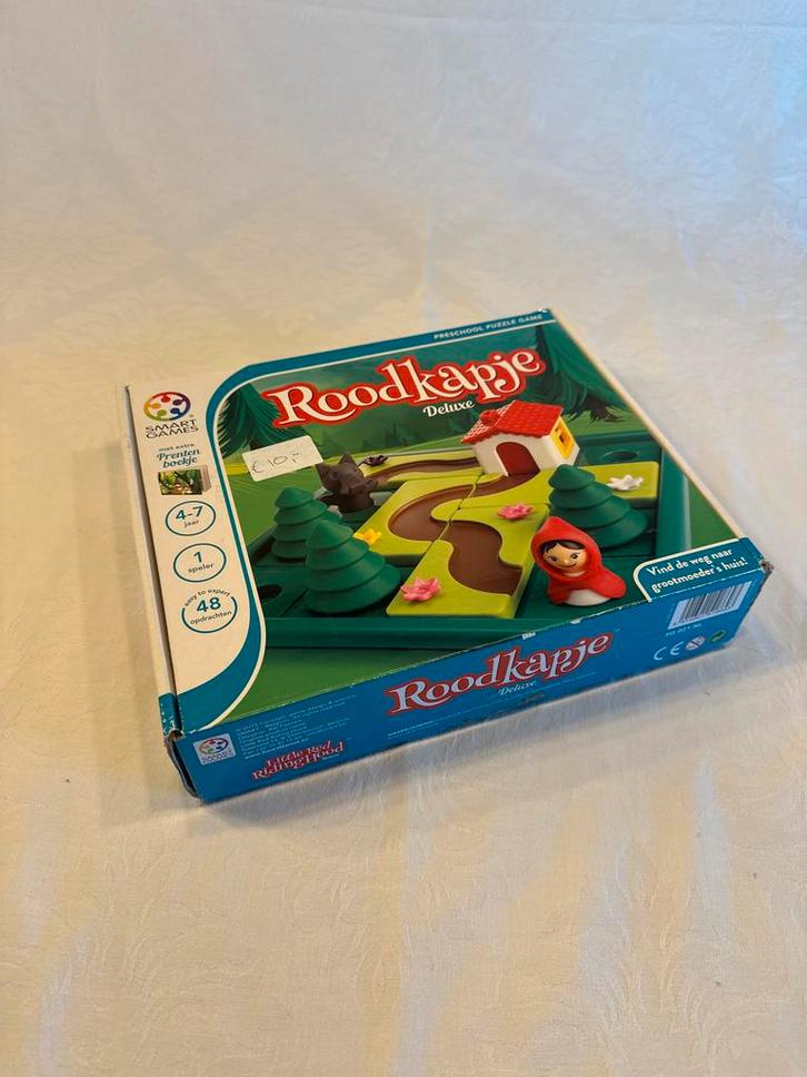 Roodkapje deluxe smartgames, Kinderen en Baby's, Speelgoed | Kinderpuzzels, Zo goed als nieuw, 4 tot 6 jaar, 10 tot 50 stukjes