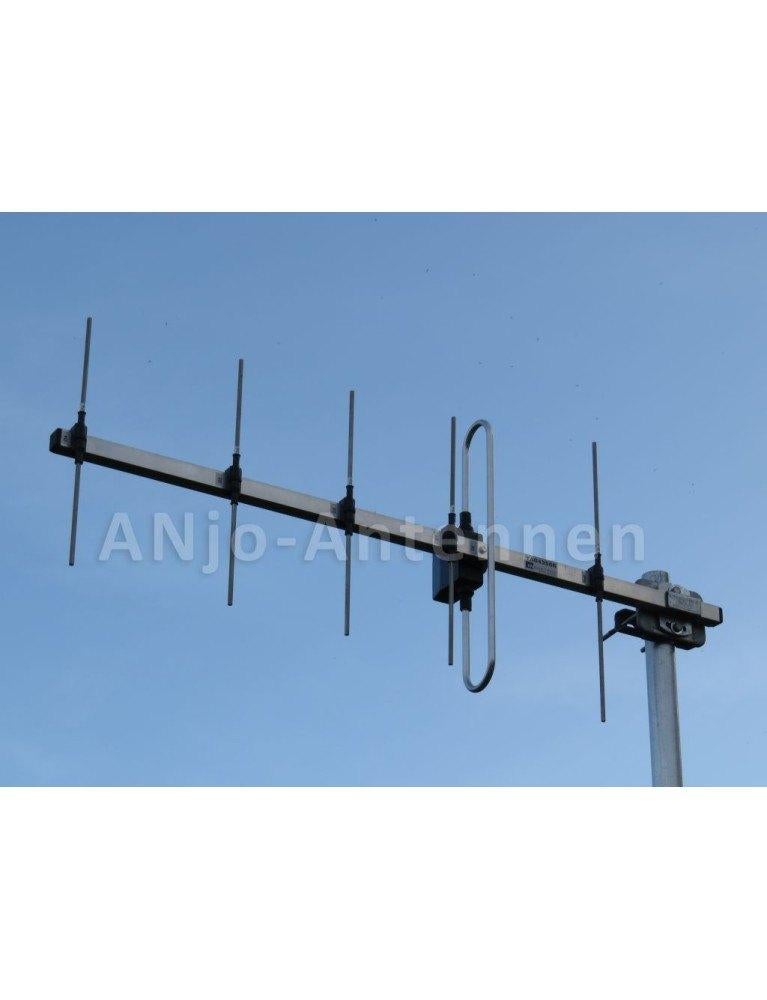 YA043506E : 435 MHz, 6 Elemente Vormast Yagi-Antenne, Telecommunicatie, Ophalen of Verzenden, Nieuw, Antenne