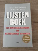 Het Lijstenboek van Wallechinsky & Wallace, Boeken, Ophalen of Verzenden, Gelezen, David Wallechinsky & Amy Wallace