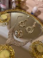 Goud ketting set, Ophalen of Verzenden, Zo goed als nieuw, Goud