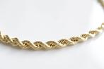 14 Karaat Gouden Dames Koord Armband, Sieraden, Tassen en Uiterlijk, Armbanden, Goud, Goud, Ophalen of Verzenden, Zo goed als nieuw