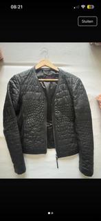 Arma leren jasje als nieuw maat 36 zwart, Kleding | Dames, Jasjes, Kostuums en Pakken, Zwart, Ophalen of Verzenden, Zo goed als nieuw