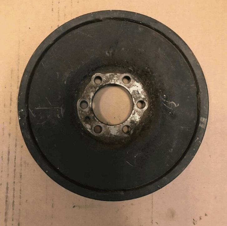 Krukas poelie 6 cilinder BMW 3 serie E30 11231708852 1708852, Auto-onderdelen, Motor en Toebehoren, BMW, Gebruikt, Ophalen of Verzenden