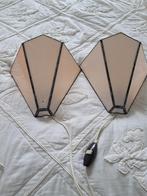 2 Tiffany wand lampjes, Huis en Inrichting, Lampen | Wandlampen, Ophalen of Verzenden, Gebruikt